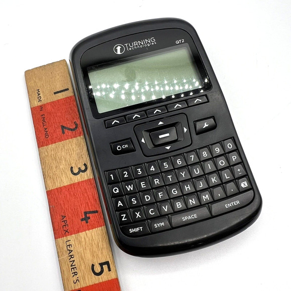 TURNING TECHNOLOGIES QT2 Response Device Clicker P/N RCQR-02 TURNS ON WORKS EUC - Picture 6 of 8